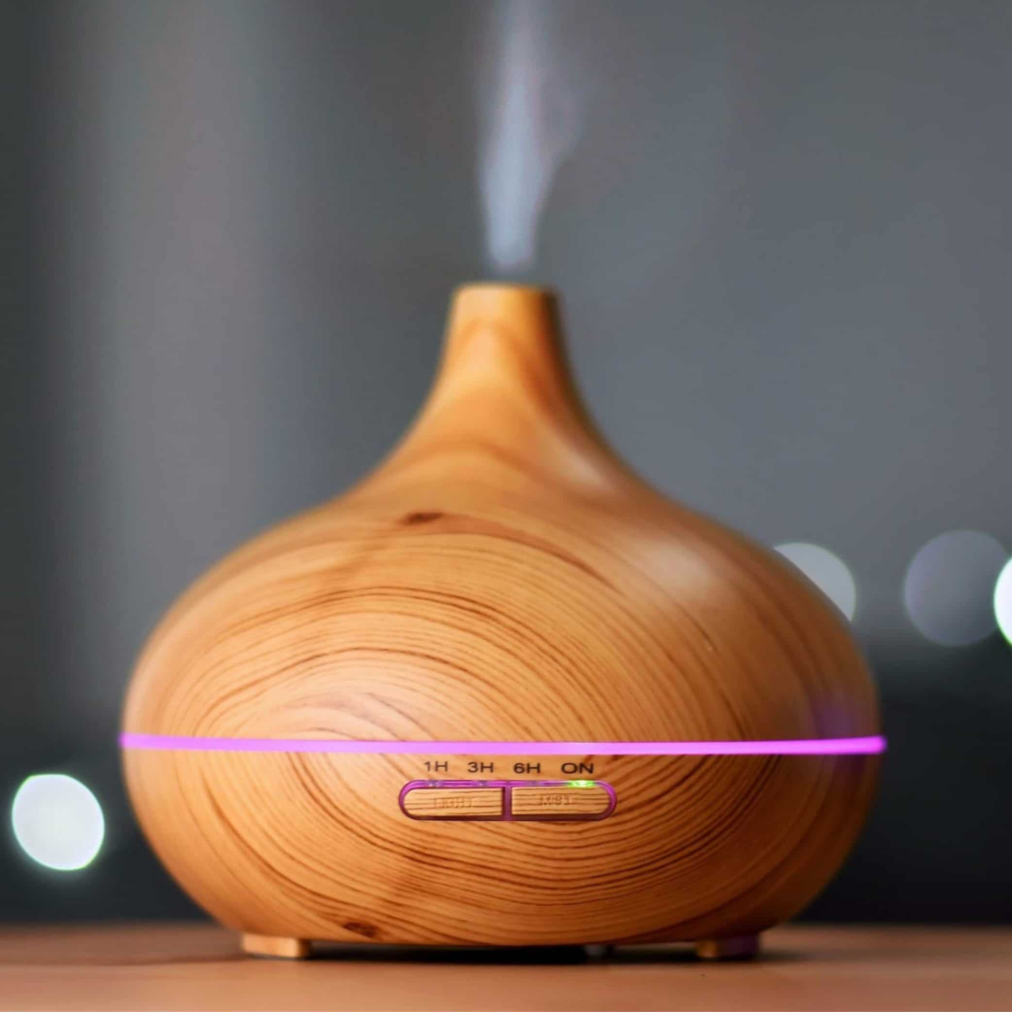 casida-aroma-diffuser-holzoptik-led-luftbefeuchter-300-ml image 2