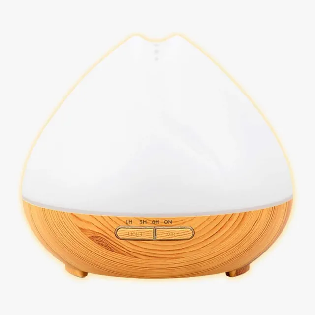 casida-aroma-diffuser-400-ml-ultraschall-holzoptik-led image 1