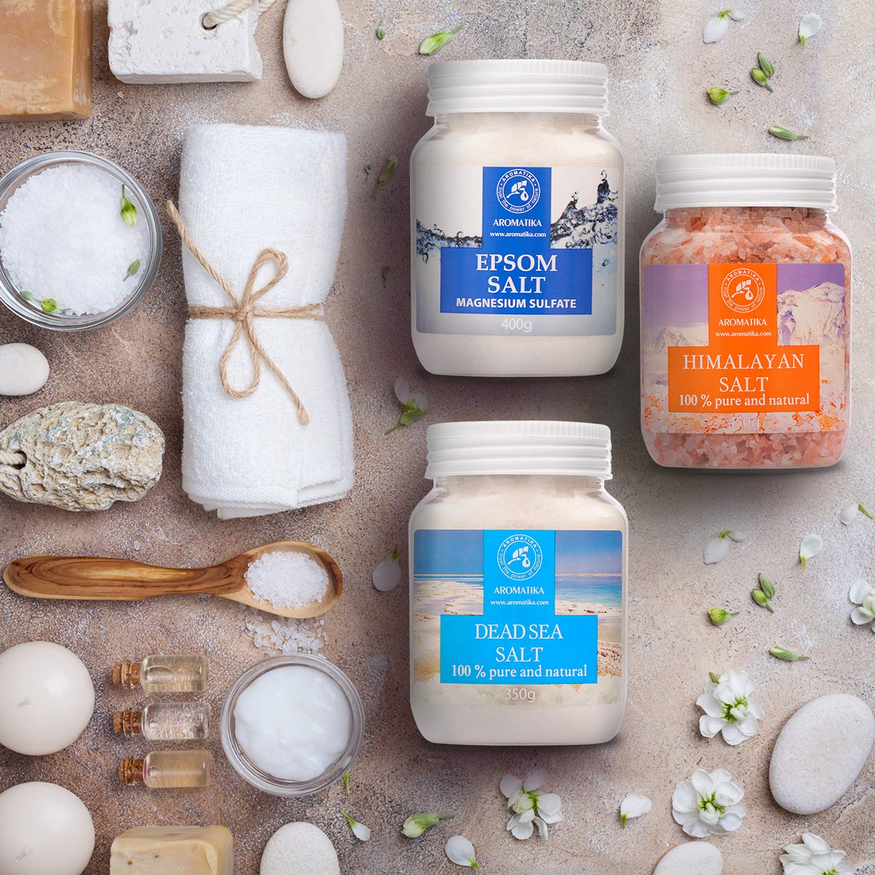 aromatika-bath-salts-badesalz-set-3er-epsom-himalaya-totes-meer image 2
