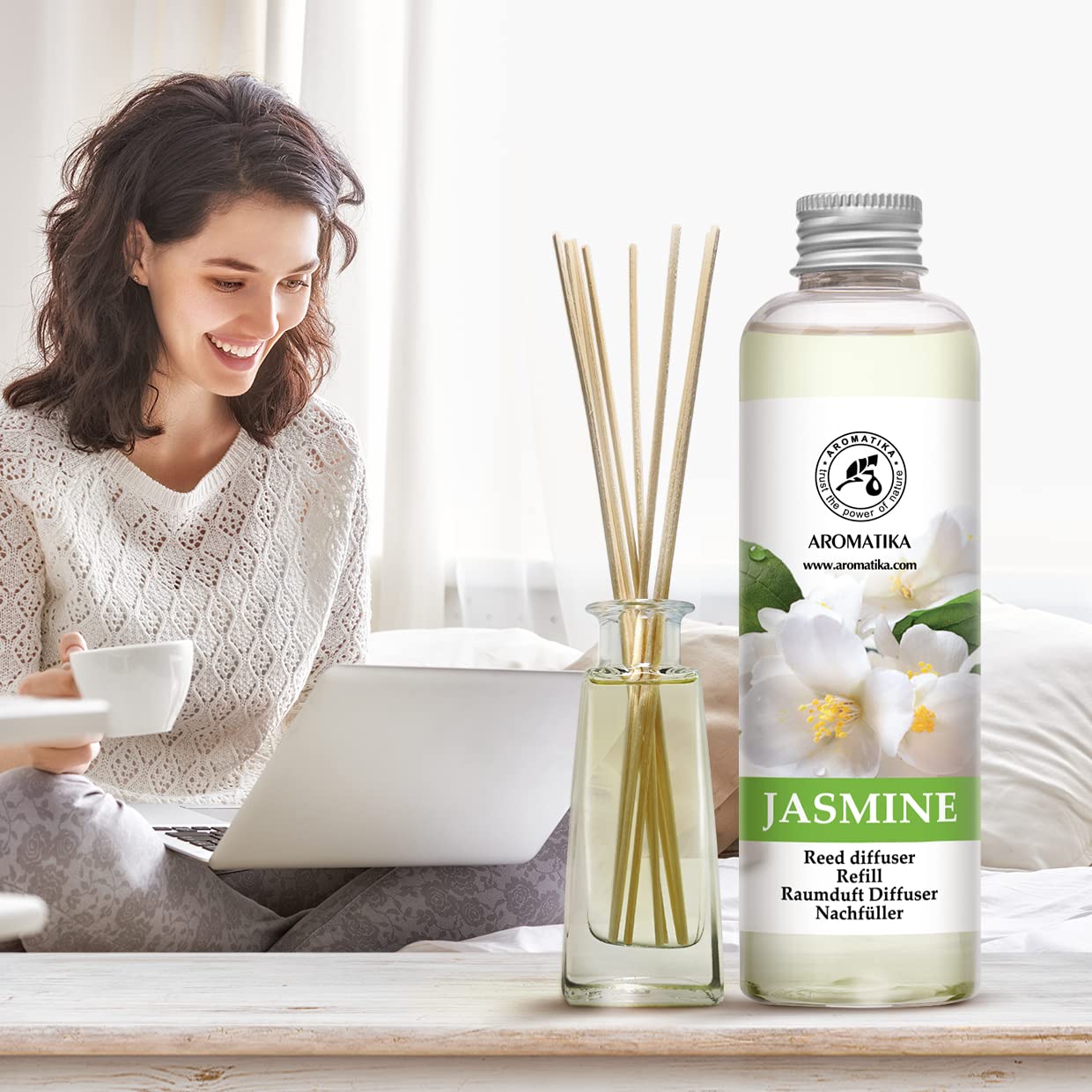 aromatika-lemongrass-jasmin-diffuser-nachf-ller-400ml image 5