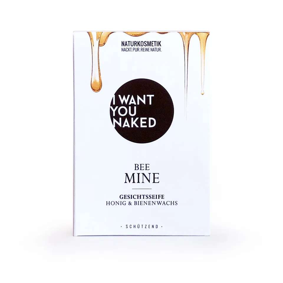 i-want-you-naked-bee-mine-gesichtsseife-honig-100-g image 1