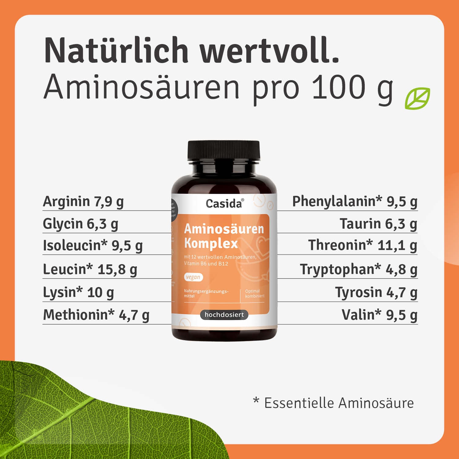 casida-aminos-uren-komplex-pure-protein-tabletten-vegan-2 image 2