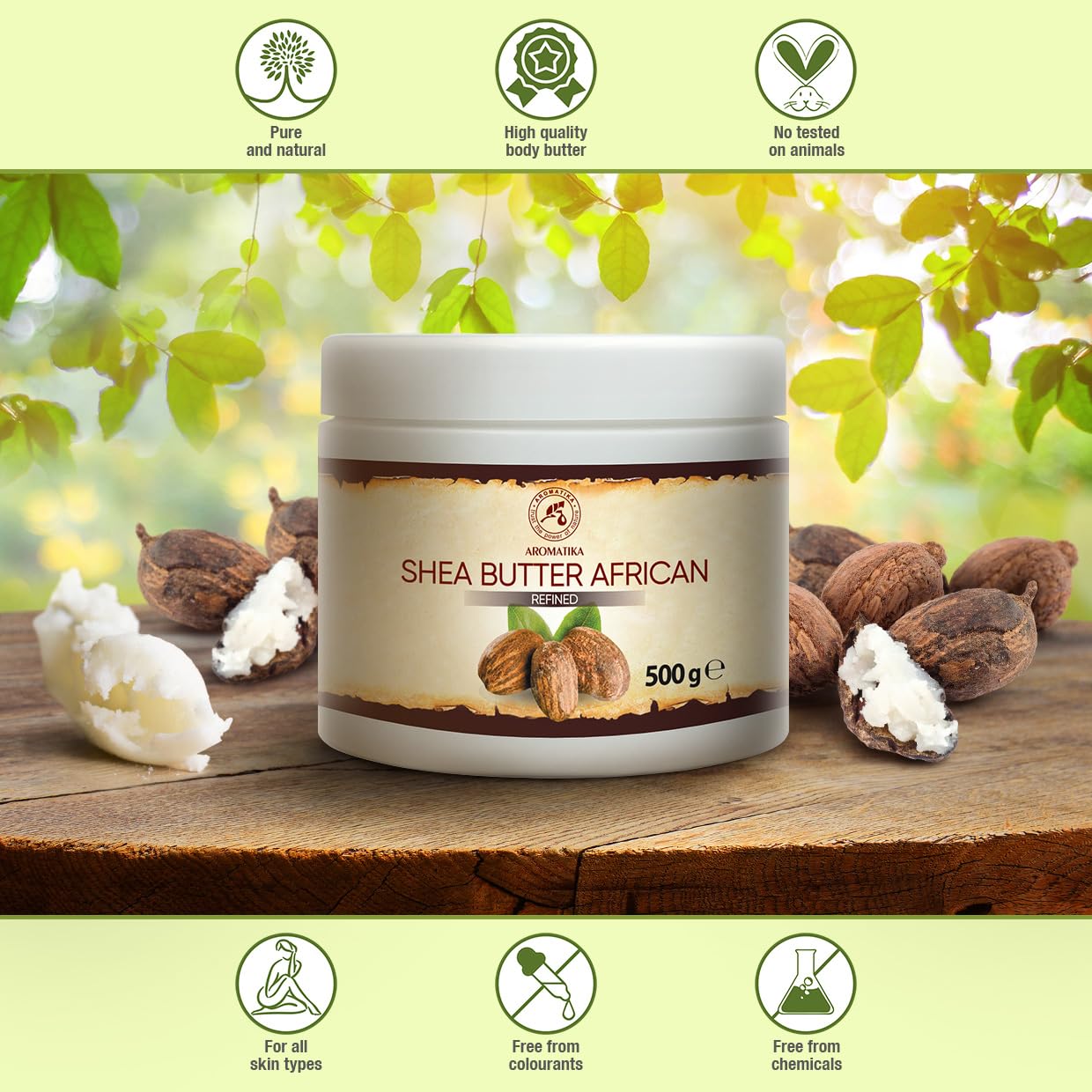 aromatika-shea-butter-k-rperbutter-500-g-raffiniert image 7