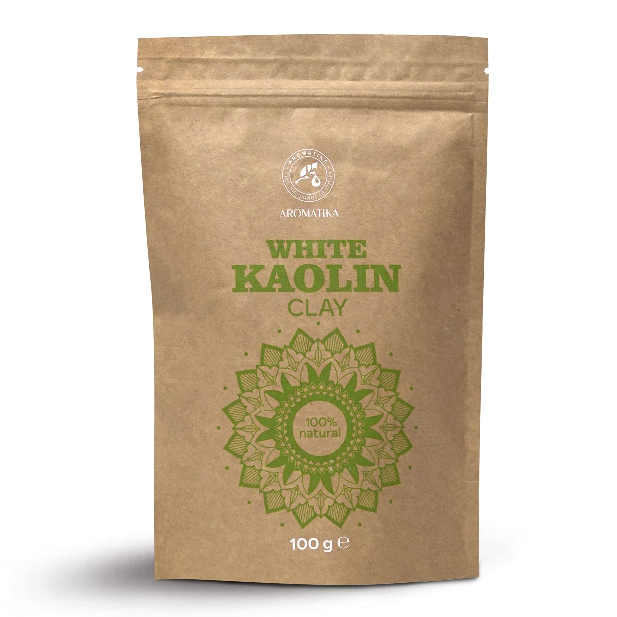 aromatika-kaolin-wei-e-tonerde-pulver-100g-gesichtsmaske image 1