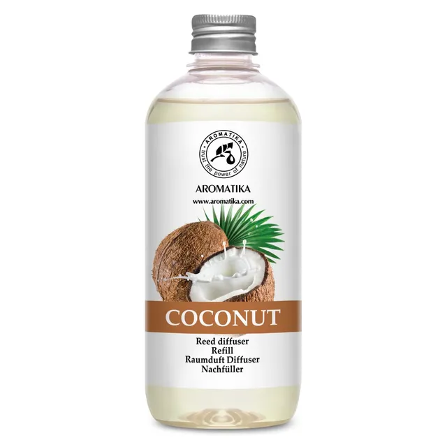aromatika-raumduft-nachf-llung-kokos-500-ml-diffusor-refill image 1