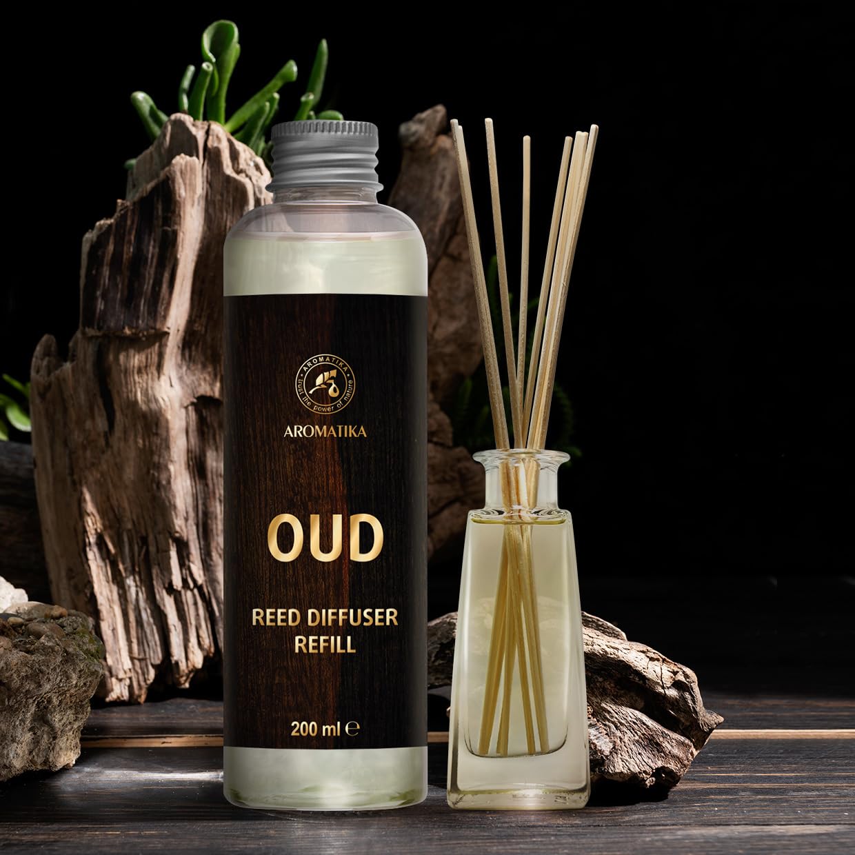 aromatika-refill-reed-diffuser-nachf-llung-oud-200-ml-holzduft image 5