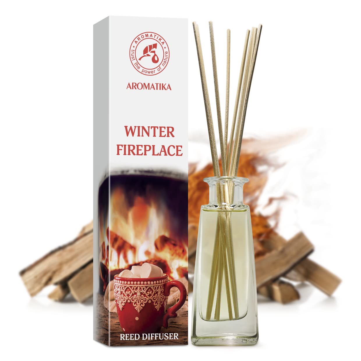 aromatika-reed-diffuser-winter-kaminfeuer-raumduft-100-ml-holzig image 2