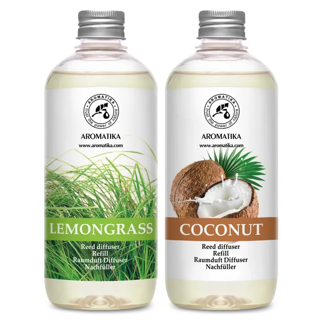 aromatika-lemongrass-kokos-nachf-ller-1l-diffuser-refill image 1