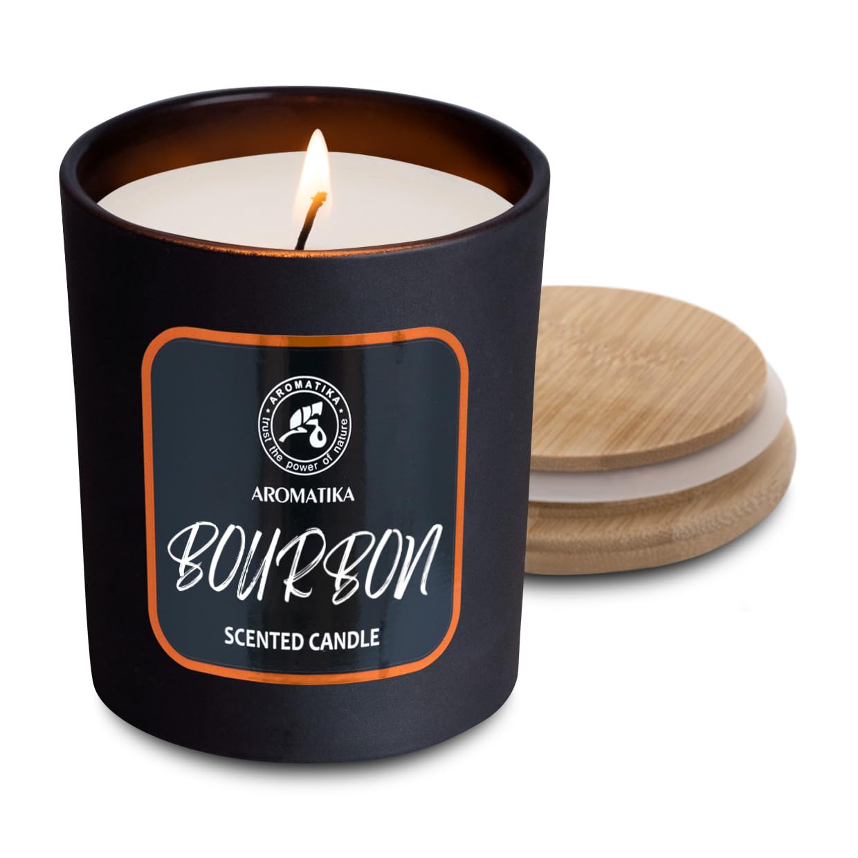 aromatika-bourbon-duftkerze-200-g-sojawachs-im-glas image 2