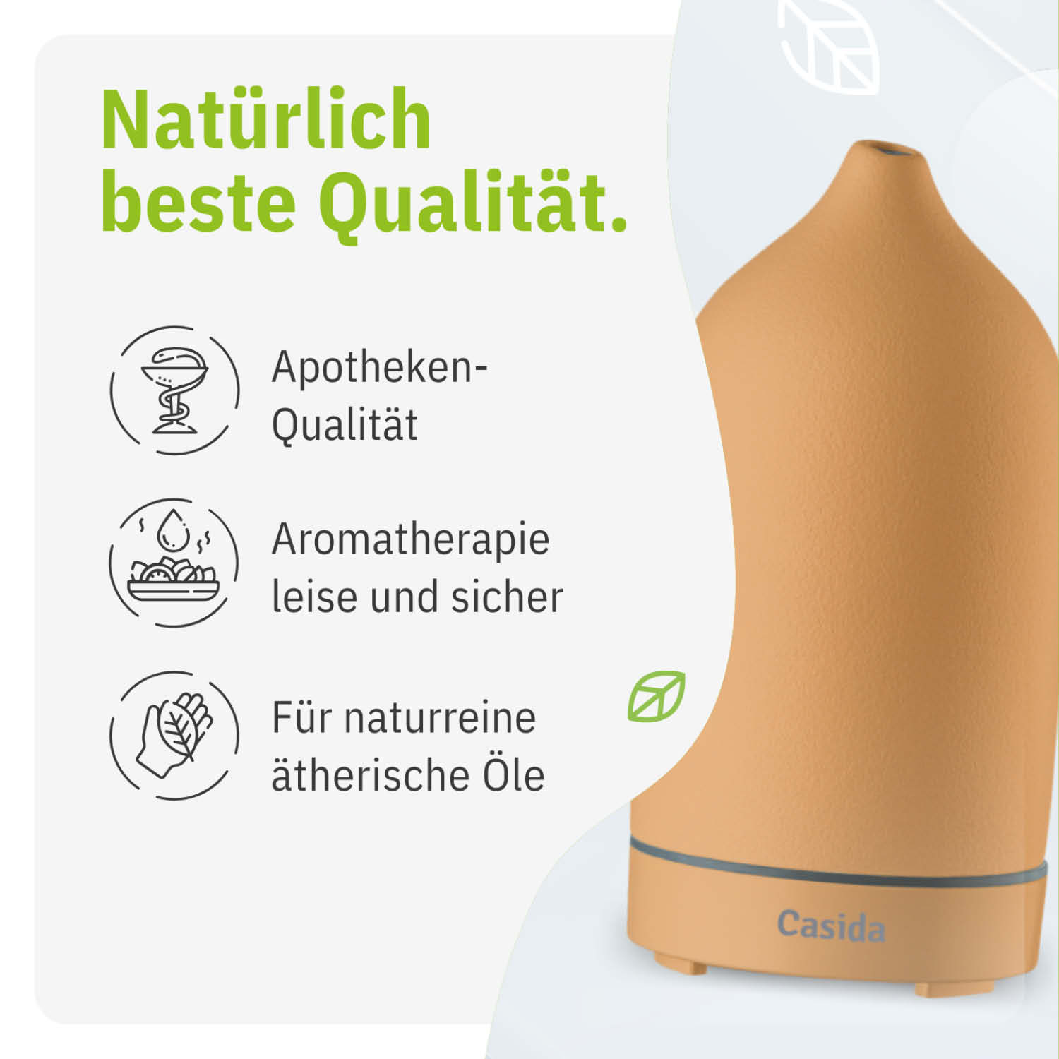 casida-keramik-aroma-diffuser-apricot-led-ultraschall-120ml image 4