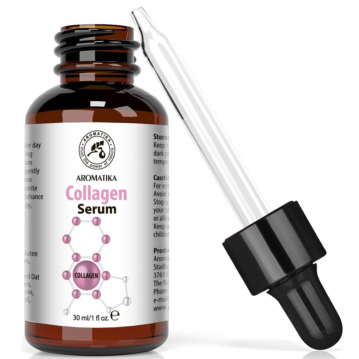 aromatika-collagen-serum-30-ml-gesichtsserum-feuchtigkeit-glanz image 2