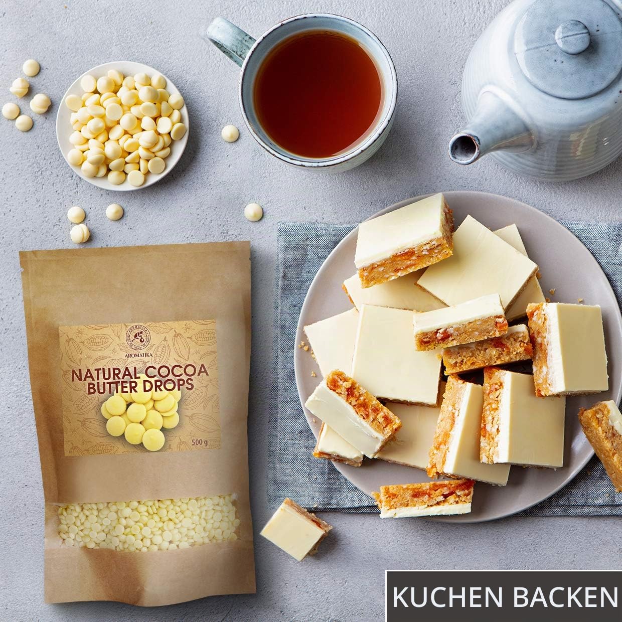 aromatika-body-butters-kakaobutter-chips-500-g image 2