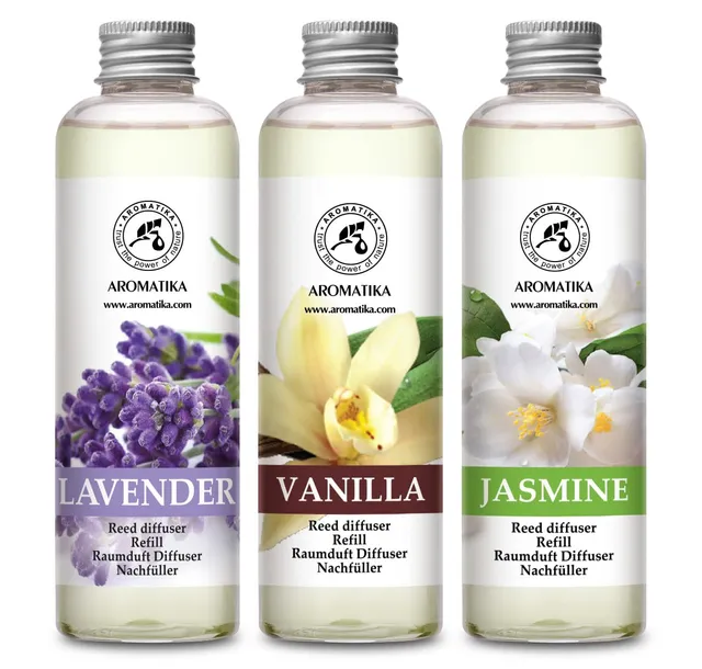aromatika-raumduft-nachf-ller-3x200ml-lavendel-vanille-jasmin image 1
