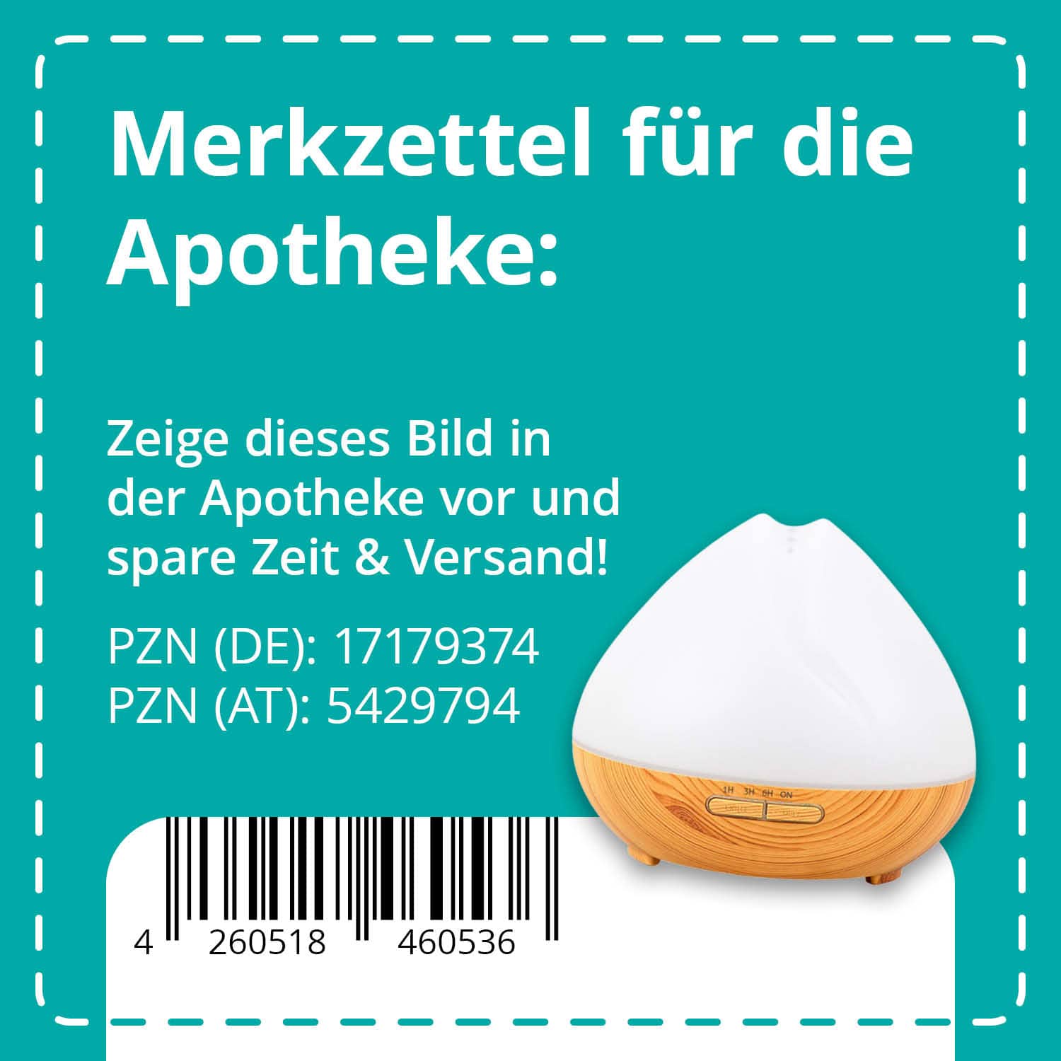 casida-aroma-diffuser-400-ml-ultraschall-holzoptik-led image 2