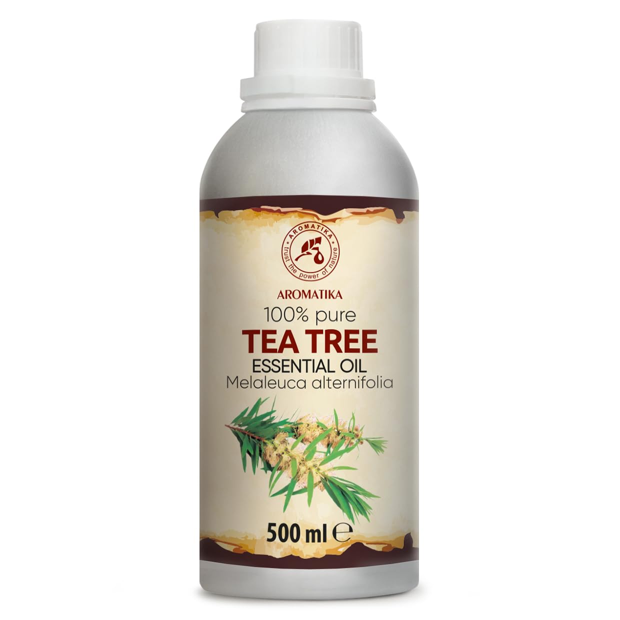aromatika-essential-oils-teebaum-l-500-ml-gro-flasche-rein image 1