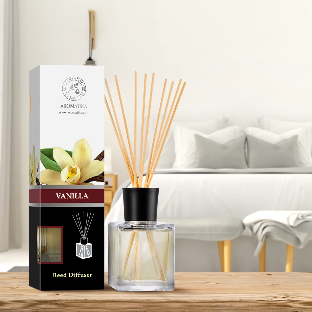 aromatika-reed-diffusers-vanille-raumduft-diffuser-200-ml image 2