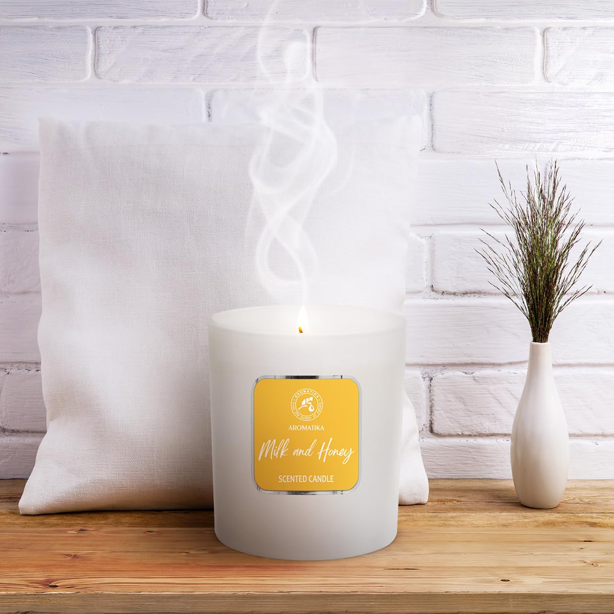 aromatika-milk-honey-duftkerze-sojawachs-200g-im-glas image 7
