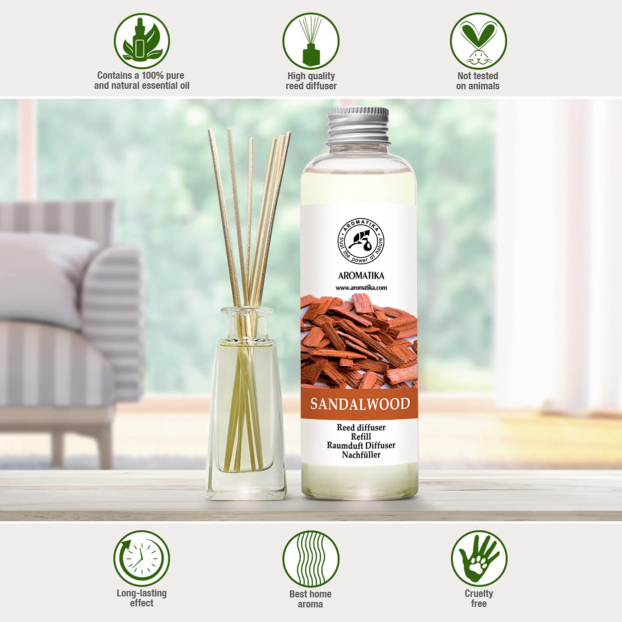 aromatika-sandelholz-raumduft-nachf-ller-200-ml-holzig image 4