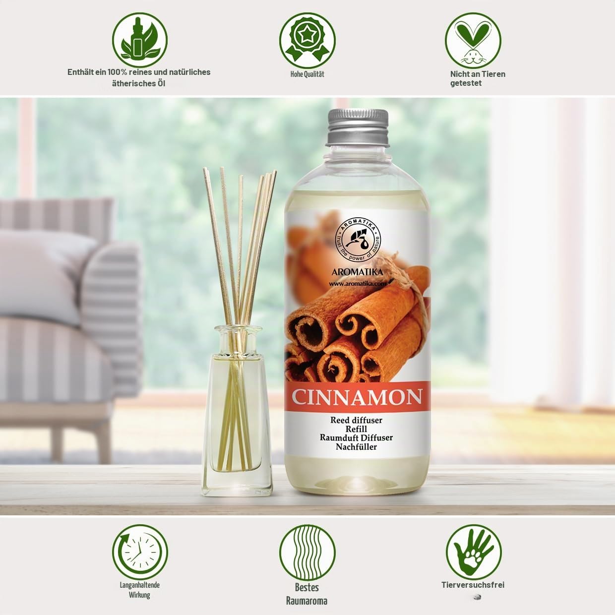 aromatika-zimt-raumduft-nachf-llflasche-500ml-diffusor image 4