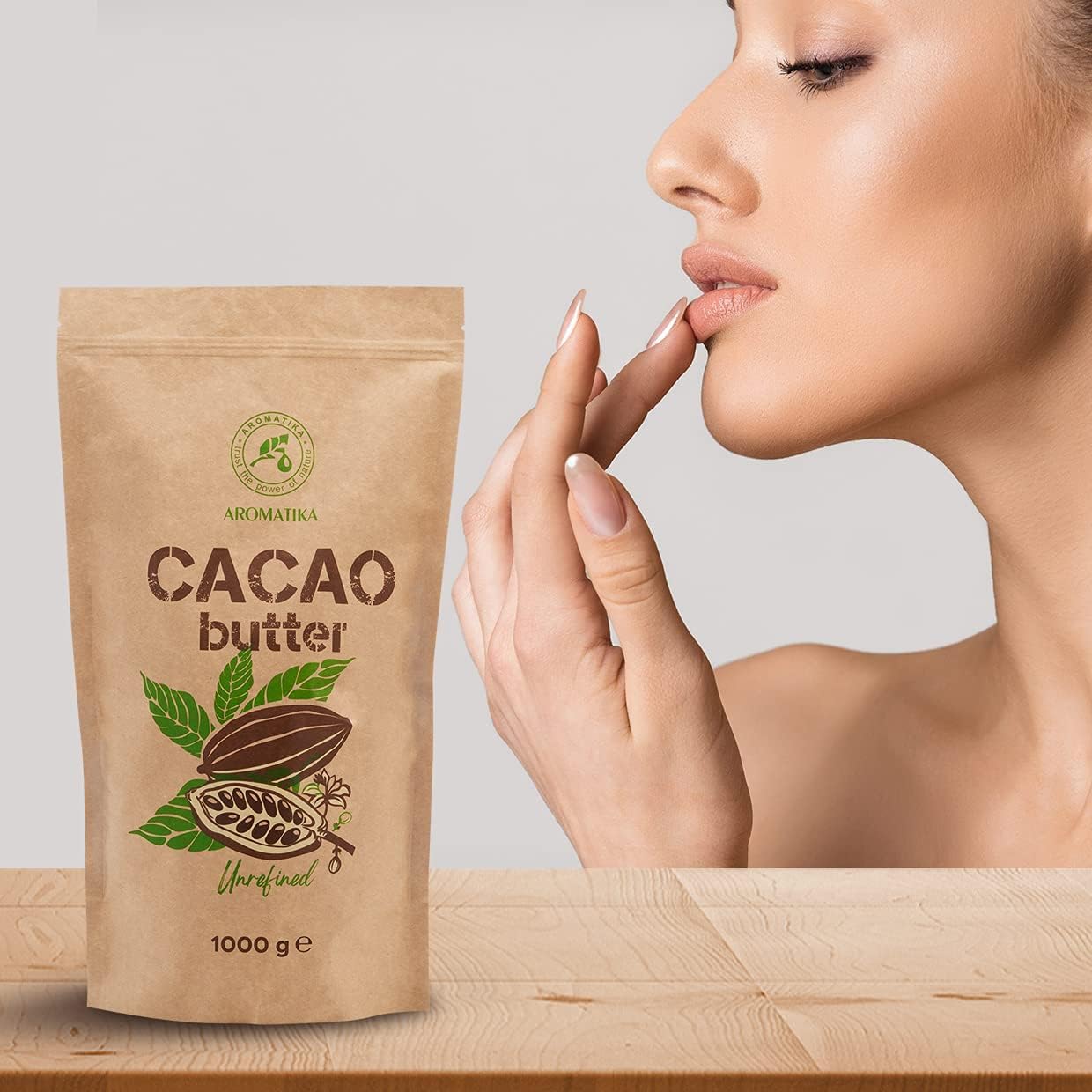 aromatika-body-butters-cacao-butter-1000-g-unraffiniert image 8