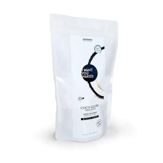 i-want-you-naked-coco-glow-milchbad-kokos-400g-refill image 1