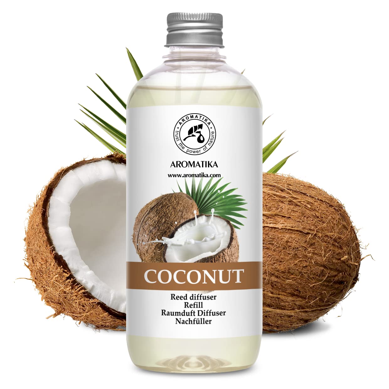 aromatika-raumduft-nachf-llung-kokos-500-ml-diffusor-refill image 2