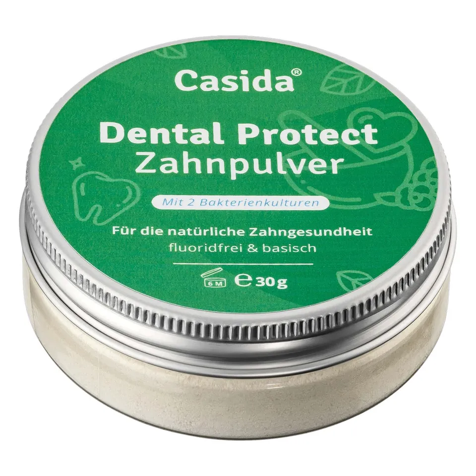 casida-dental-protect-zahnpulver-minze-mit-xylit-vegan image 1