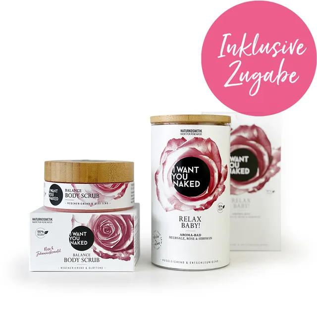 i-want-you-naked-sweet-roses-home-spa-set-mit-body-scrub-und-bad image 1