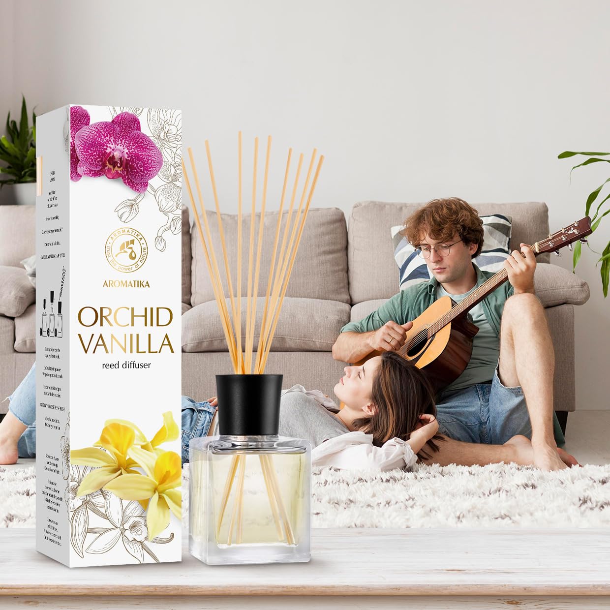 aromatika-orchidee-vanille-raumduft-diffuser-100ml-st-bchen image 5