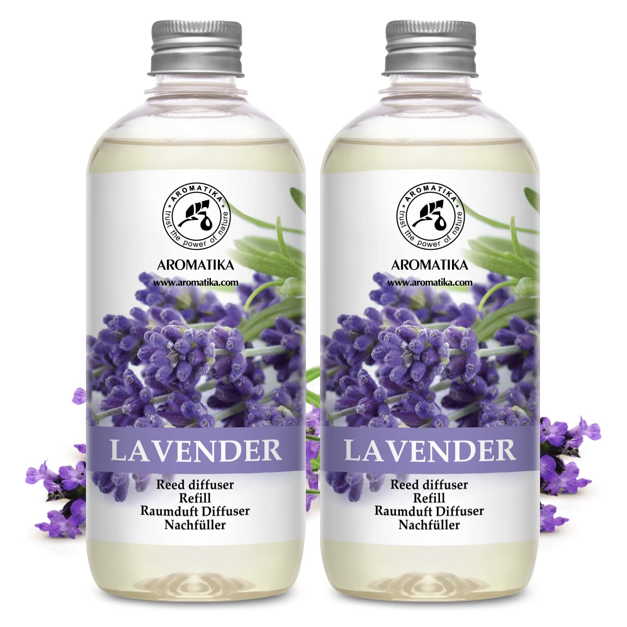 aromatika-refill-reed-diffuser-lavendel-nachf-ller-2x500-ml image 2