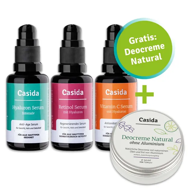 casida-anti-aging-serum-beauty-set-3x30-ml-vitamin-c-retinol image 1