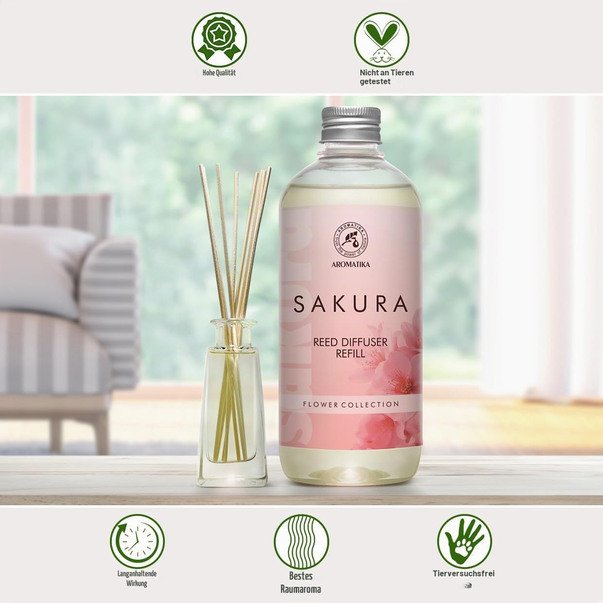 aromatika-sakura-refill-reed-diffuser-nachf-llung-500ml image 7