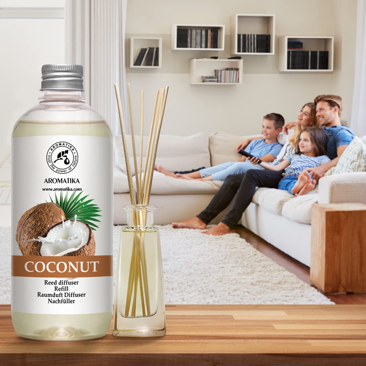 aromatika-raumduft-nachf-llung-kokos-500-ml-diffusor-refill image 4