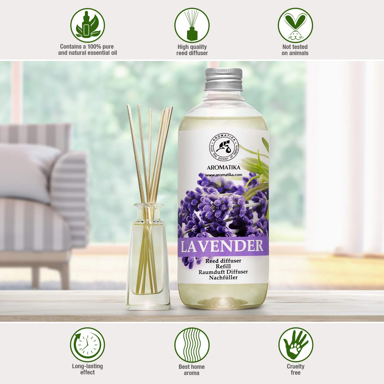 aromatika-refill-reed-diffuser-lavendel-nachf-llflasche-500-ml image 3