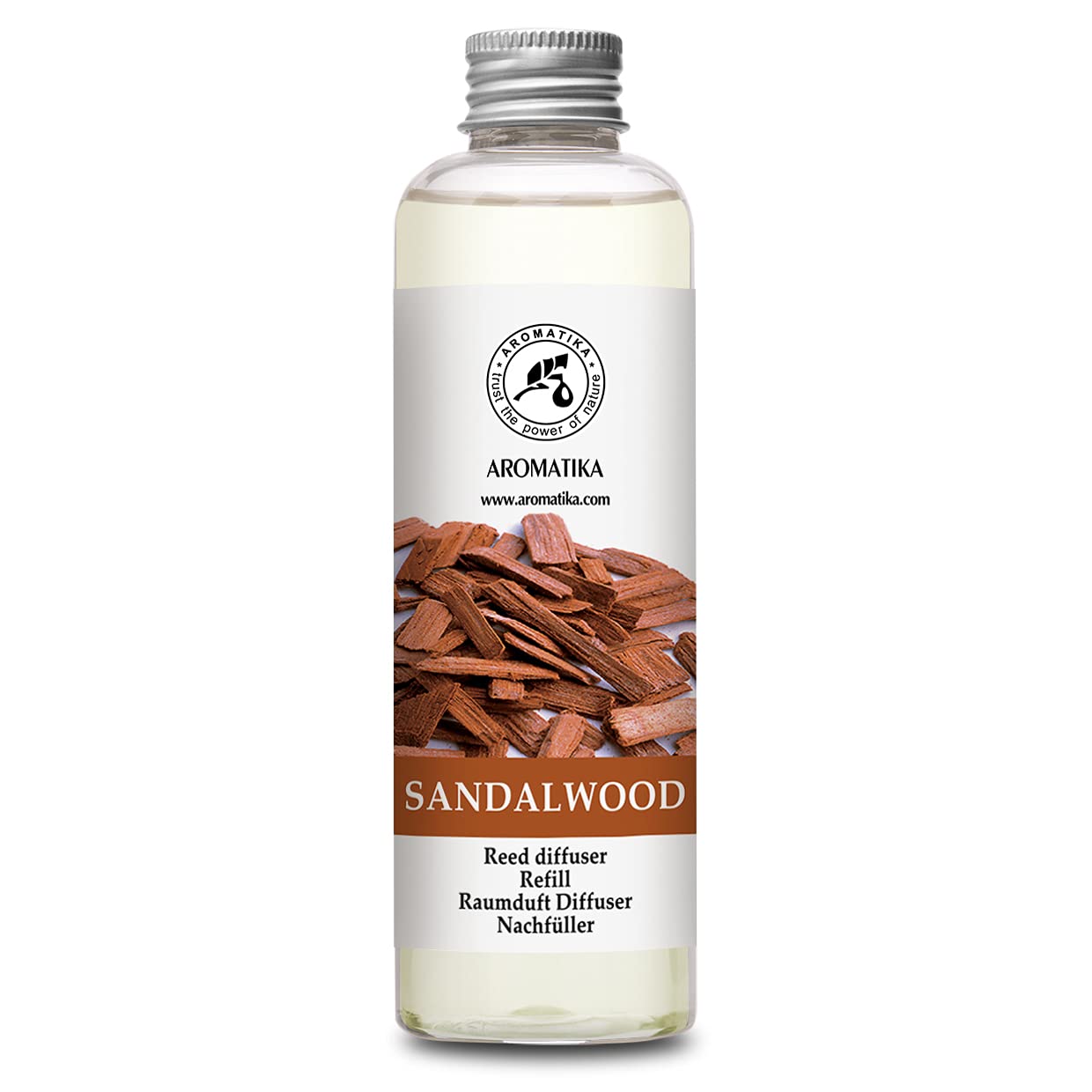 aromatika-sandelholz-raumduft-nachf-ller-200-ml-holzig image 1