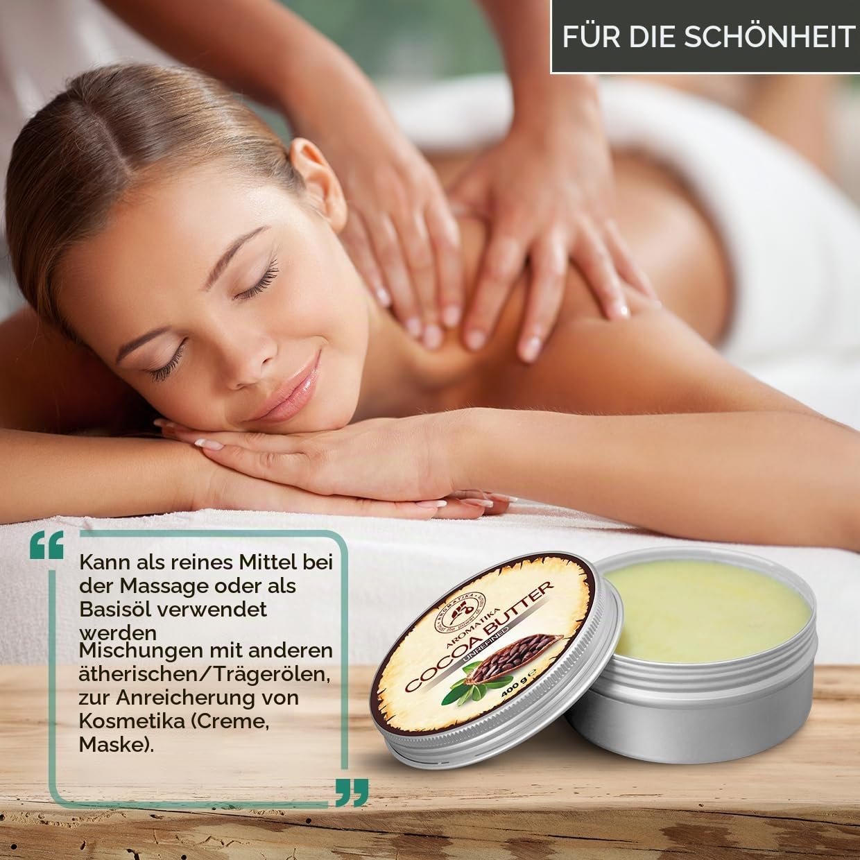 aromatika-cocoa-butter-k-rperbutter-400-g-unraffiniert image 7