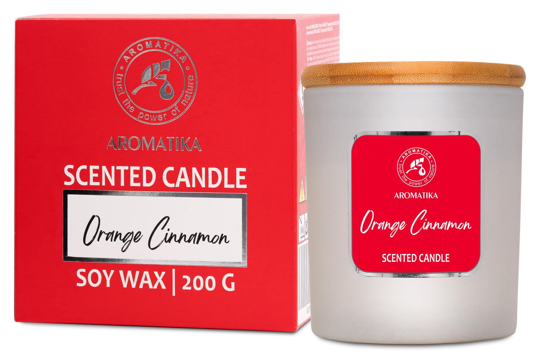 aromatika-duftkerze-orange-zimt-200-g-sojawachs image 1
