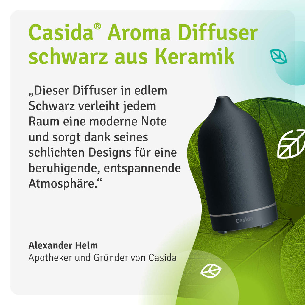 casida-aroma-diffuser-ceramic-diffuser-schwarz-keramik-120-ml image 8