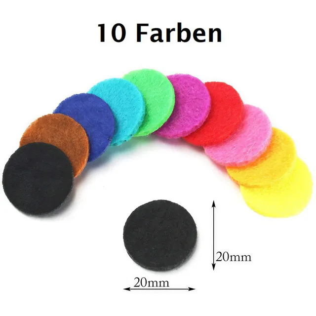 casida-filz-pads-10x-bunt-20-mm-duftpads-f-r-diffuserkette image 1
