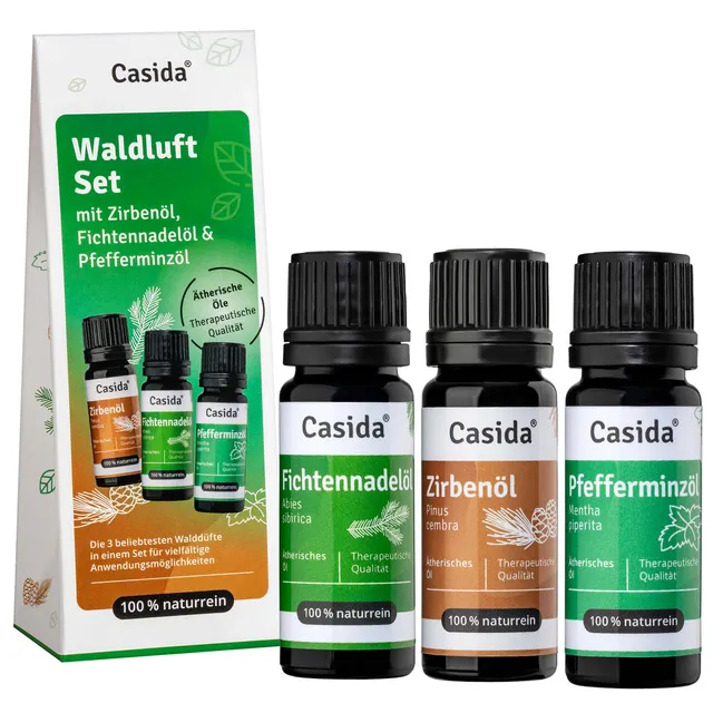 casida-waldluft-therische-le-set-3er-fichte-zirbe-minze image 1