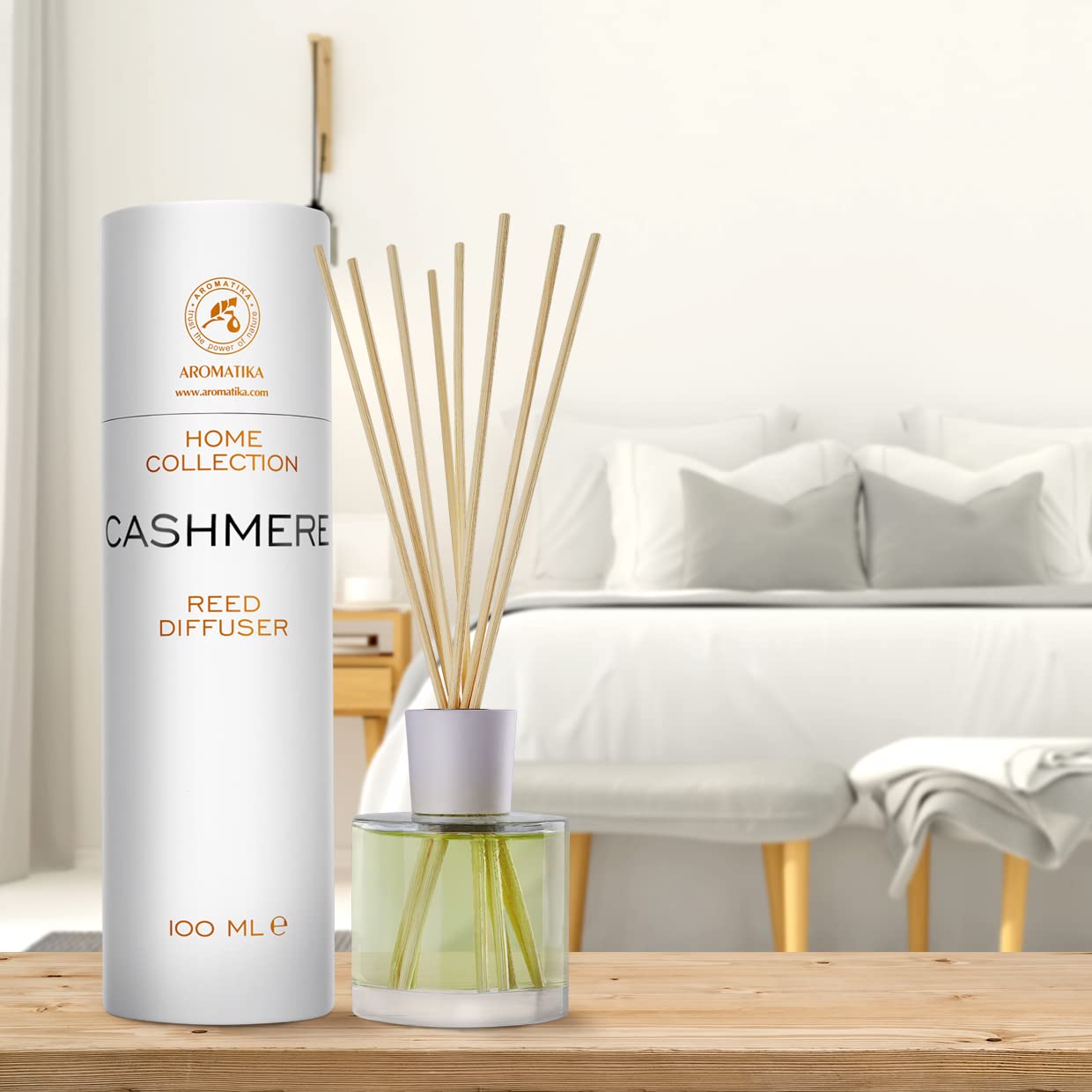 aromatika-reed-diffusers-raumduft-kaschmir-100ml-vanille-holz image 5