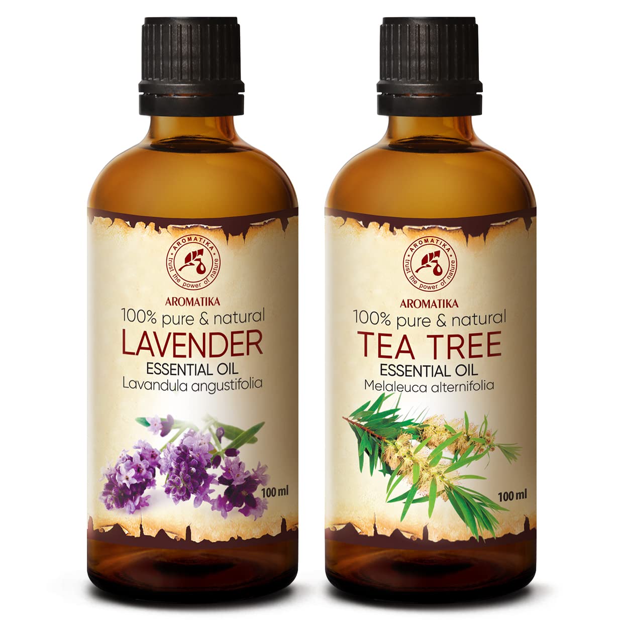 aromatika-essential-oils-set-lavendel-teebaum-2x100-ml image 1