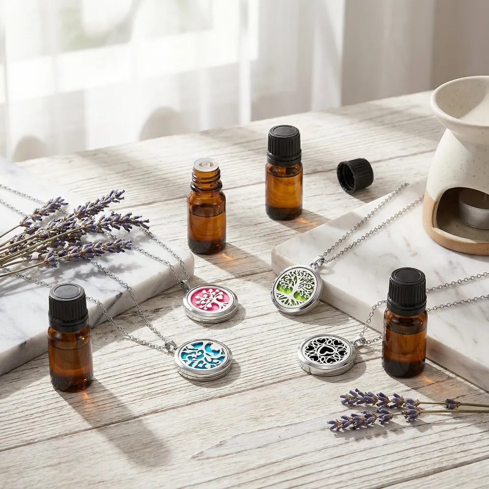 casida-diffuser-halskette-baum-des-lebens-aromaschmuck image 1
