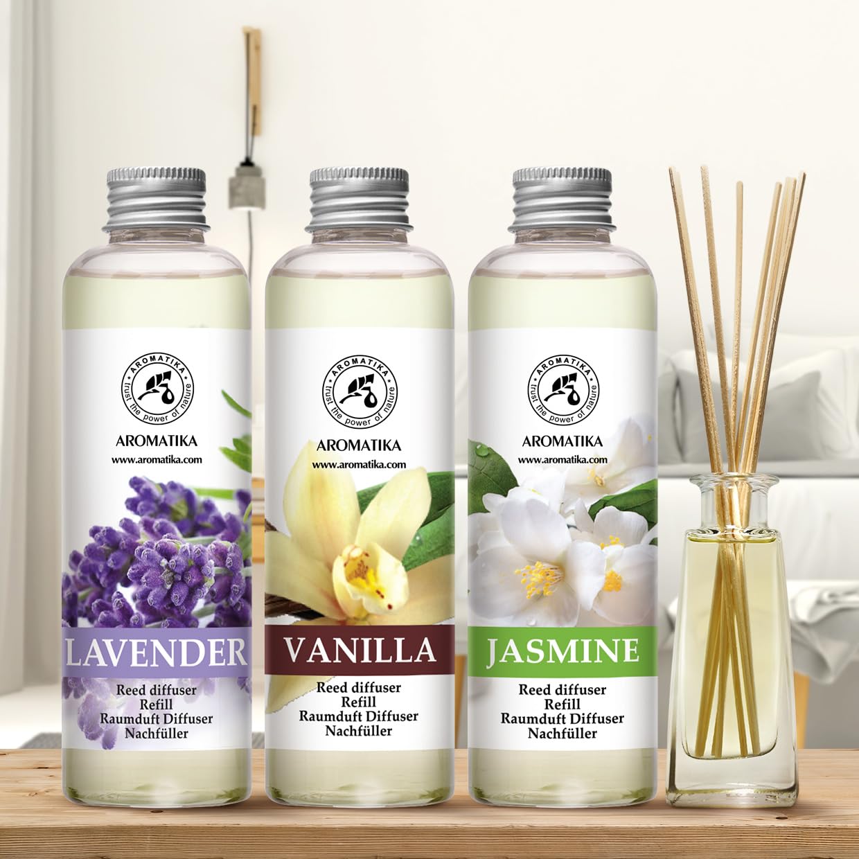 aromatika-raumduft-nachf-ller-3x200ml-lavendel-vanille-jasmin image 3
