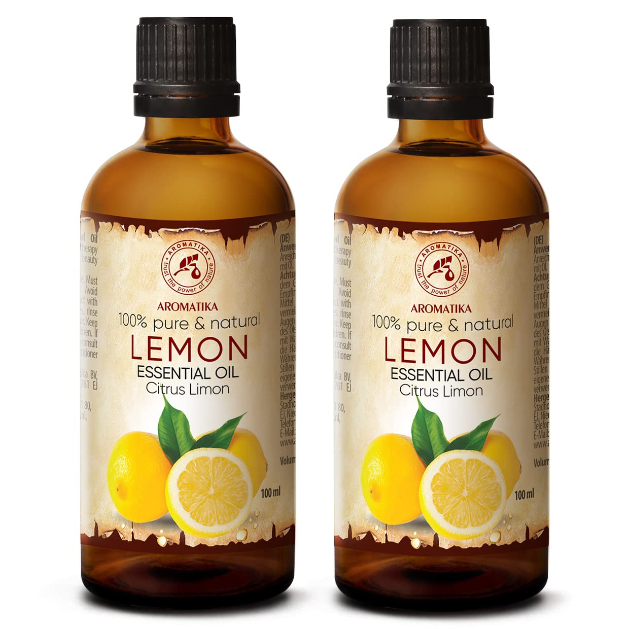 aromatika-essential-oils-zitronen-l-2x100-ml-f-r-diffuser image 1