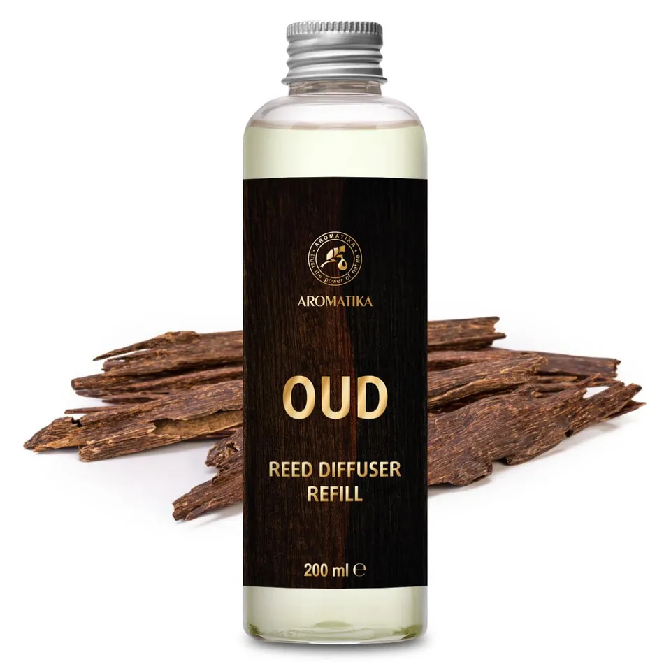 aromatika-refill-reed-diffuser-nachf-llung-oud-200-ml-holzduft image 1
