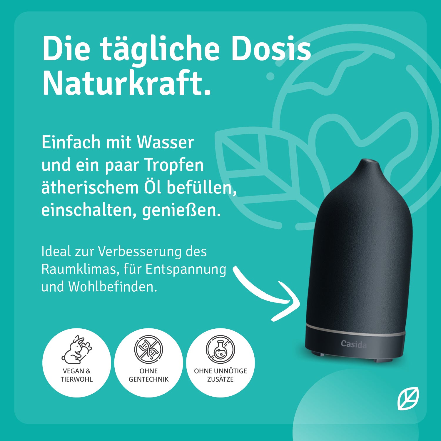 casida-keramik-aroma-diffuser-schwarz-led-120-ml image 3