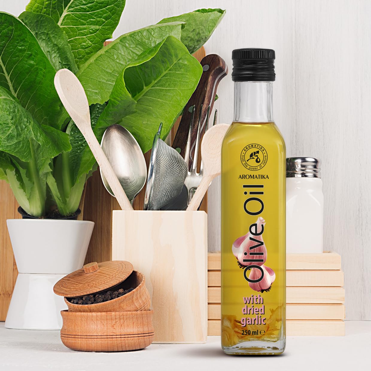 aromatika-oliven-l-knoblauch-250-ml-glasflasche-zum-kochen image 3