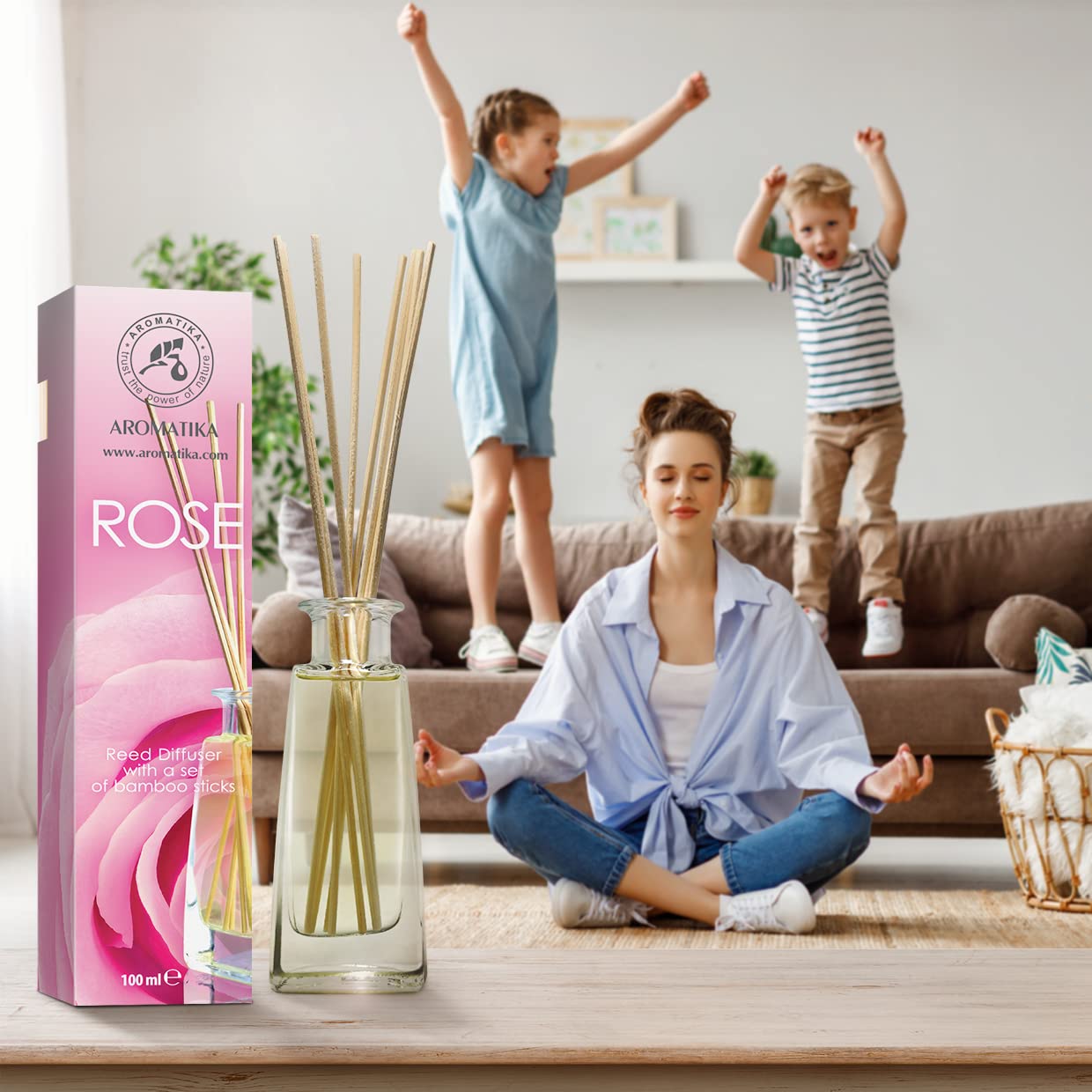 aromatika-reed-diffusers-raumduft-rose-100-ml-set image 7