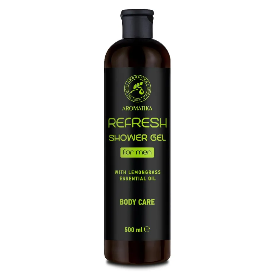 aromatika-duschgel-m-nner-refresh-500-ml-zitronengras image 1